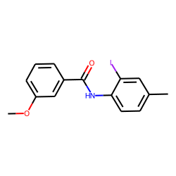 Benzamide, N-(2-iodo-4-methylphenyl)-3-methoxy-