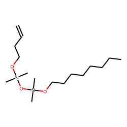 Silane, dimethyl(dimethyl(but-3-enyloxy)silyloxy)octyloxy-