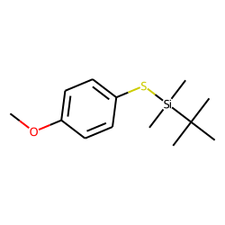 4-Methoxythiophenol, S-(tert-butyldimethylsilyl)-