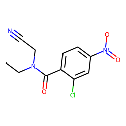 Benzamide, 2-chloro-n-(cyanomethyl)-n-ethyl-4-nitro-