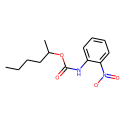O-nitro carbanilic acid, 2-hexyl ester