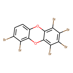 1,2,3,4,6,7-hexabromo-dibenzo-dioxin