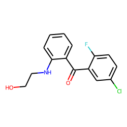 Benzophenone, 5-chloro-2-fluoro-2'-(2-hydroxyethyl)amino