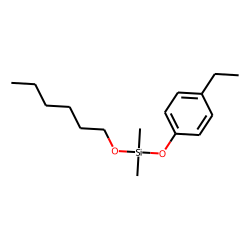 Silane, dimethyl(4-ethylphenoxy)hexyloxy-