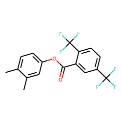 2,5-Di(trifluoromethyl)benzoic acid, 3,4-dimethylphenyl ester