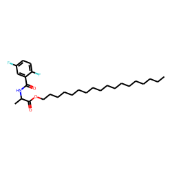 D-Alanine, N-(2,5-difluorobenzoyl)-, octadecyl ester