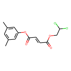 Fumaric acid, 3,5-dimethylphenyl 2,2-dichloroethyl ester