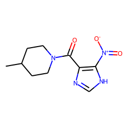 Imidazole, 4-(4-methylpiperidinocarbonyl)-5-nitro-