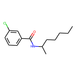 Benzamide, 3-chloro-N-(hept-2-yl)-