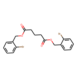 Glutaric acid, di(2-bromobenzyl) ester