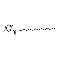 2,5-Difluorobenzoic acid, tridecyl ester