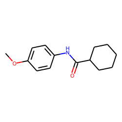 Aniline, N-cyclohexylcarbonyl-4-methoxy-