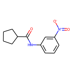 Cyclopentanecarboxamide, N-(3-nitrophenyl)-