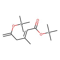 3-Methylglutaconic acid, diTMS
