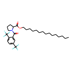 L-Proline, N-(2,5-ditrifluoromethylbenzoyl)-, pentadecyl ester