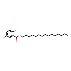 2,5-Difluorobenzoic acid, pentadecyl ester