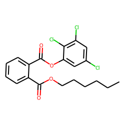 Phthalic acid, hexyl 2,3,5-trichlorophenyl ester