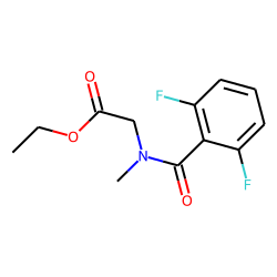 Sarcosine, N-(2,6-difluorobenzoyl)-, ethyl ester