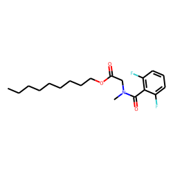 Sarcosine, N-(2,6-difluorobenzoyl)-, nonyl ester