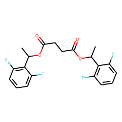 Succinic acid, di(1-(2,6-difluorophenyl)ethyl) ester