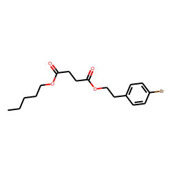 Succinic acid, 4-bromophenethyl pentyl ester