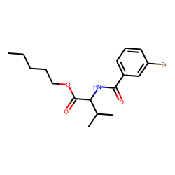 L-Valine, N-(3-bromobenzoyl)-, pentyl ester