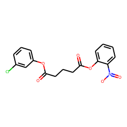 Glutaric acid, 3-chlorophenyl 2-nitrophenyl ester