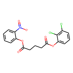 Glutaric acid, 2,3-dichlorophenyl 2-nitrophenyl ester
