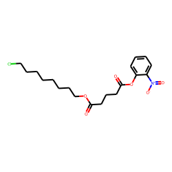 Glutaric acid, 8-chlorooctyl 2-nitrophenyl ester
