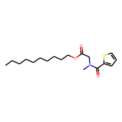 Sarcosine, N-(2-thienylcarbonyl)-, decyl ester