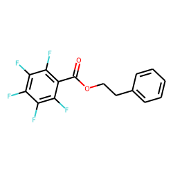 2-Phenylethyl pentafluorobenzoate