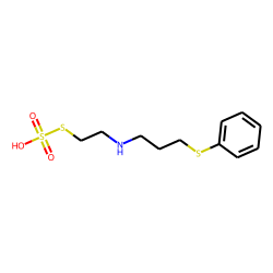 S-(2-([3-(phenylsulfanyl)propyl]amino)ethyl) hydrogen thiosulfate