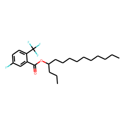 5-Fluoro-2-trifluoromethylbenzoic acid, 4-tetradecyl ester
