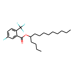 5-Fluoro-2-trifluoromethylbenzoic acid, 5-tetradecyl ester