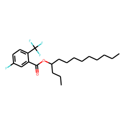 5-Fluoro-2-trifluoromethylbenzoic acid, 4-tridecyl ester
