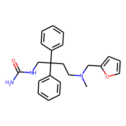 Urea,[4-(2-furylmethyl(methyl)amino)-2,2-diphenyl-n-butyl]-