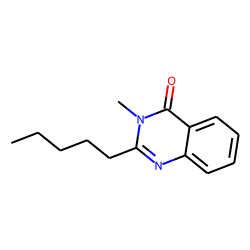4-Quinazolone, 3-methyl-2-pentyl