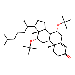 4-Cholesten-7-.alpha.,12-.alpha.-diol-3-one, TMS
