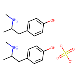 Phenol, 4-(2-aminopropyl), n-methyl-, hydrogen sulfate