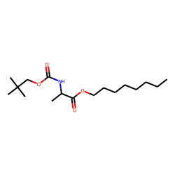 D-Alanine, N-neopentyloxycarbonyl-, octyl ester