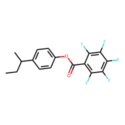 4-sec-Butylphenol, pentafluorobenzoyl ester