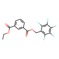 Isophthalic acid, ethyl pentafluorobenzyl ester