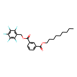 Isophthalic acid, nonyl pentafluorobenzyl ester