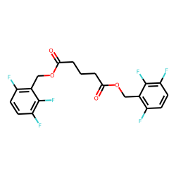 Glutaric acid, di(2,3,6-trifluorobenzyl) ester