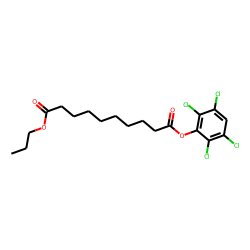 Sebacic acid, propyl 2,3,5,6-tetrachlorophenyl ester