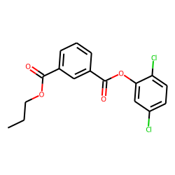 Isophthalic acid, 2,5-dichlorophenyl propyl ester