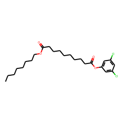 Sebacic acid, 3,5-dichlorophenyl octyl ester