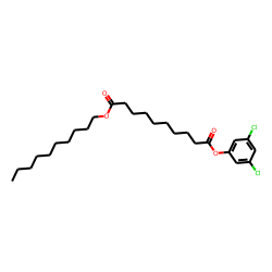 Sebacic acid, decyl 3,5-dichlorophenyl ester