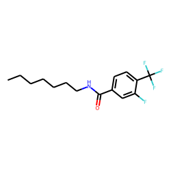 Benzamide, 3-fluoro-4-trifluoromethyl-N-heptyl-