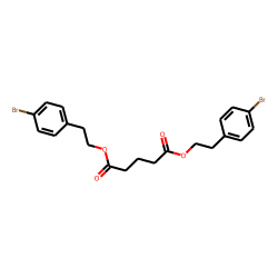 Glutaric acid, di(2-(4-bromophenyl)ethyl) ester